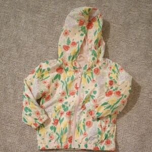 Floral Hooded Jacket